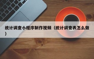 黄冈统计调查小程序制作视频（统计调查表怎么做）